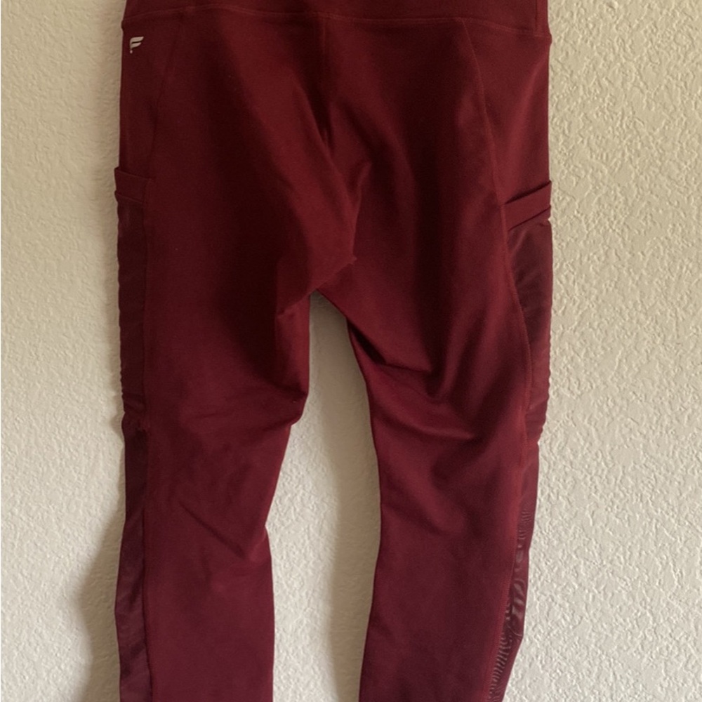 Fabletics Burgundy Leggings